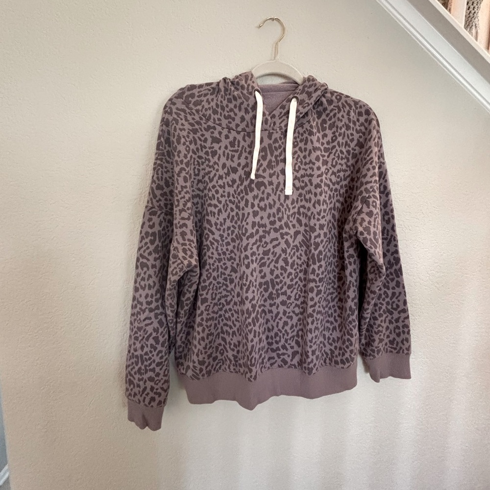 Buffalo David Bitton leopard print sweatshirt